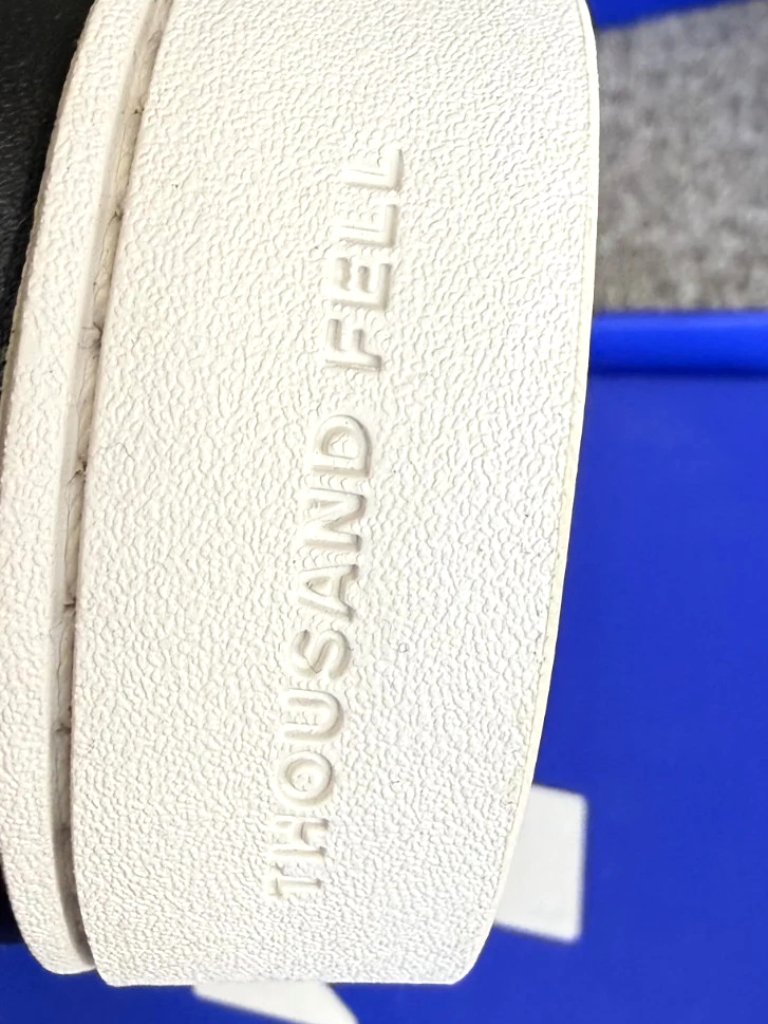 Thousand Fell Women's Court Sneakers Black White Size 7.5 Nib — image 6 of 8